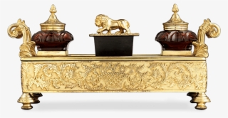 Gothic-style Regency Inkwell - Antique #6044583