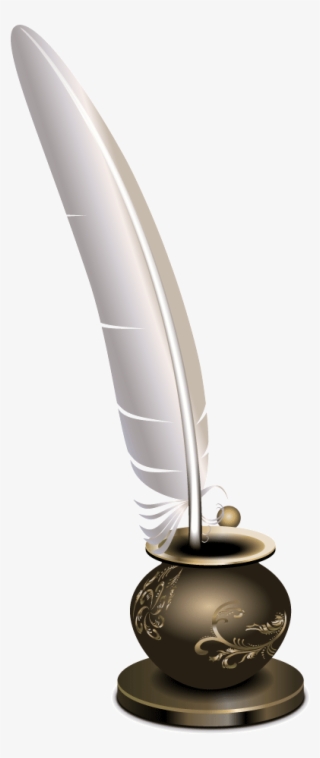 Pen Clipart Inkwell - Png De Pluma Y Tintero #6045182