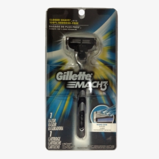 Gillette Mach 3 Razor - Gillette Mach3 Hd Razor & Cartridge 1 Ea #6046344