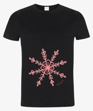 Pink Snowflake - T-shirt #6048531