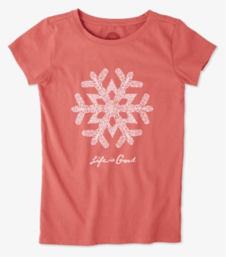 Girls Primal Snowflake Crusher Tee - Active Shirt #6048594