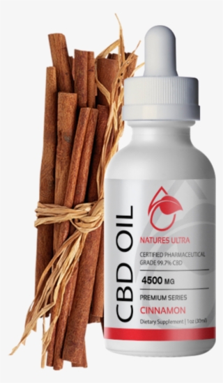Cinnamon Cbd Oil, Premium Series By Nature's Ultra - Cinnamon #6048949