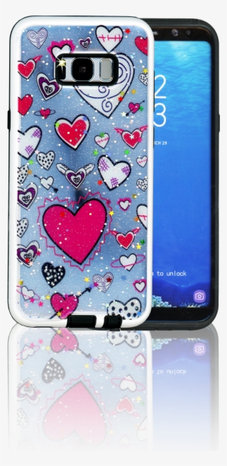 Samsung Galaxy S8 Plus Mm 3d Heart - Mobile Phone Case #6050950