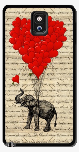 Elephant And Heart Samsung Galaxy S3 S4 S5 Note 3 Case - Elephant And Heart Samsung Galaxy J7 Case #6051147