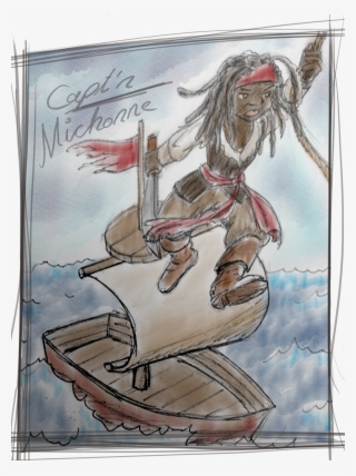 Quick Pen On Paper Sketch With Even Quicker Coloring - Cartoon #6052447