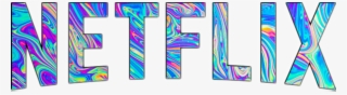 Netflix Ntflx - Stickers Tumblr Png Holografico #6052849