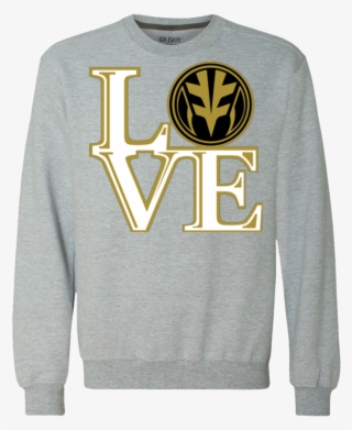 White Ranger Love Premium Crewneck Sweatshirt - Badass Superhero Heavyweight Crewneck Sweatshirt 9 #6053498