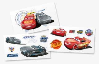 Cars 3 Wall Decorations 45cm, , Large - Cars 3 Vægdekorationer 45 Cm #6057014