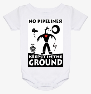 Keep It In The Ground Art By Isaac Murdoch Baby Onesie - Judge #6057913