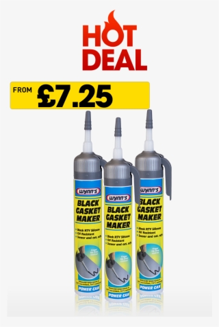 Wyn57680 - Wynns Black Gasket Maker 200ml #6058375