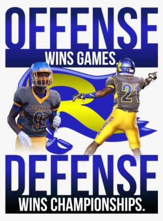 Offense Wins Games Defense Wins Championships Ricards - Soccer Defense Quotes #6060131