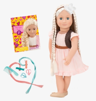Penny 18-inch Hairplay Doll - Our Generation Hair Play Doll #6061579