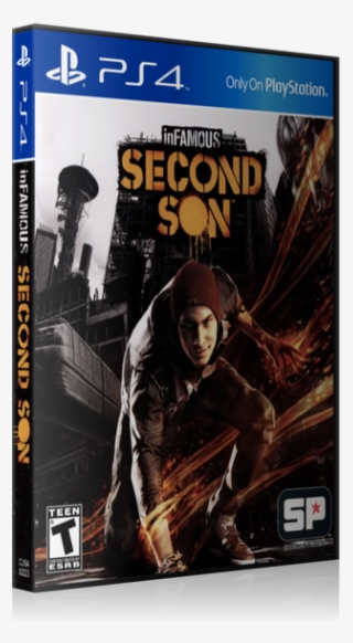 Infamous Second Son Ps4 Replacement Retro Gaming Case #6061957