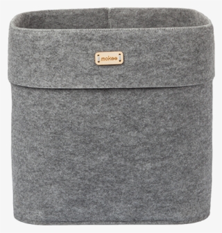 Baby Storage Box Made Of Grey Felt #6062813