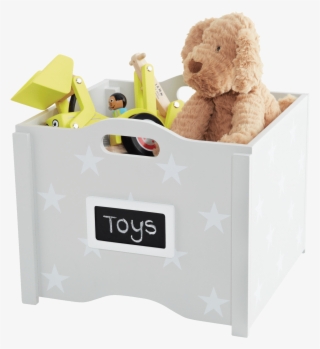 Stacking Toy Box, Grey Star - Gltc Stacking Toy Box - Grey Star #6063273