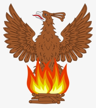 File - Heraldic Phoenix - Svg - Double Headed Eagle Png #6063894
