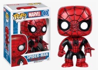 Spider-man - Spiderman Funko Pop Black #6064398