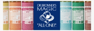 Dr Bronner Logo In Bottles Natkind - Dr Bronner's Rose Pure-castile Soap Liquid 236 Ml #6065035