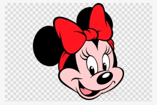 Minnie Mouse Head Clipart Minnie Mouse Mickey Mouse - Minnie Mouse Head Red #6065932