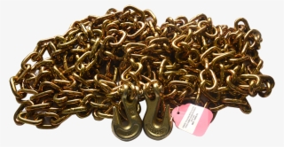 Clip Art 5/16″ 20′ Chain With Grab Hooks With Transparent - Portable Network Graphics #6066383
