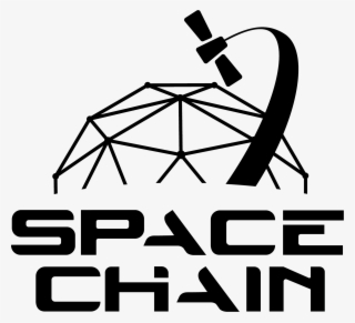 Black And White Collection Of Free Courtesied - Spacechain Logo #6066473