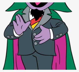 Sesame Street Clipart Punch - Count Von Count Cartoon #6067418