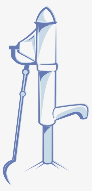 Open - Water Well Pump Clipart #6067956