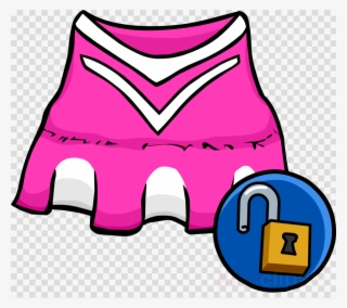 Club Penguin Cheerleader Clipart Club Penguin Cheerleading - Cheerleading Outfit Clip Art #6068829