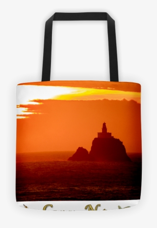 Tote Showing Photos Of The Tillamook Rock Lighthouse - Tillamook Rock Light #6069591