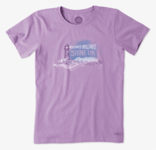 Women's Resilience Lighthouse Crusher Tee - Life Is Good Women's Crew T Shirt #6069835