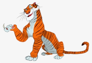 Evil Disney Characters, Disney Villains, Disney Silhouettes, - Jungle Book Shere Khan Png #6071199