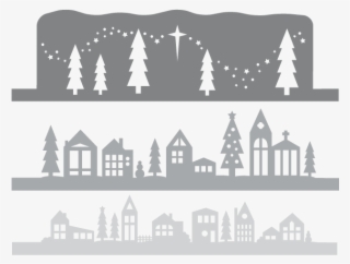 Use Your Cricut Explore To Cut This Beautifully Detailed - Winter Paper Cut Out #6071692