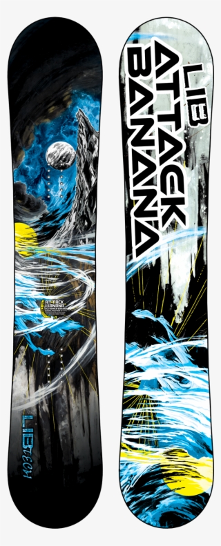 1314 Lib Tech Attack Banana - Lib Tech Attack Banana 2014 #6072965