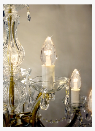 Led Lamp E14 C35 Diamond - E14 0.9 W Led Candle Bulb Twisted, Clear, 2100 K #6074297