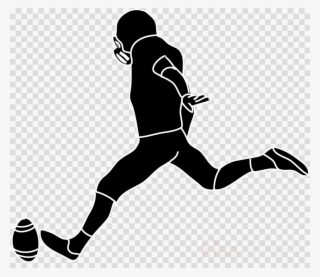 Football Kicker Silhouette Clipart Placekicker American - Football Kicker Clipart #6074493