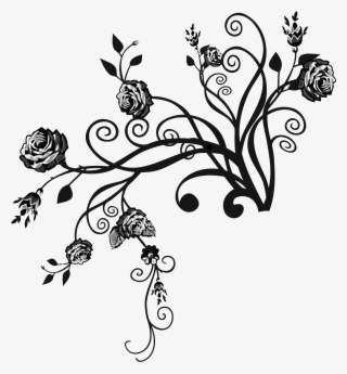 Flourish Big Image Png - Floral Flourish #6075173