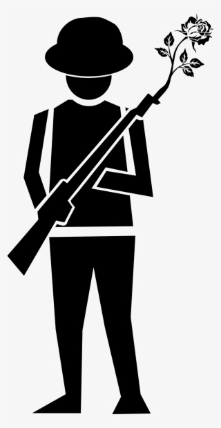 Army Silhouette Png - Black And White Farming Clipart #6076094