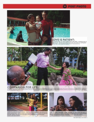 Z Post Photo Love Is And Her Children Wait For Their - Collage #6076665