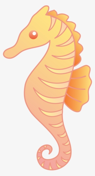 Seahorse Clipart Cute Pink #6077262