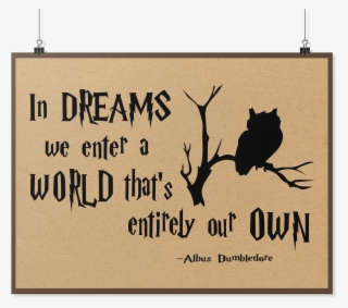 Harry Potter In Dream We Enter A World Poster #6077477 Harry Potter In Dream We Enter A World Poster #6077477