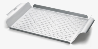 Weber, The Kettle Configuration, The Kettle Silhouette - Weber Q ™ Stainless Steel Grill Pan #6077601