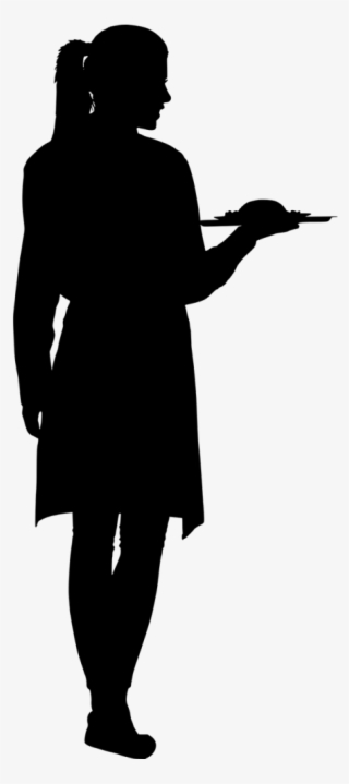 Woman Cooking Silhouette Png #6078641