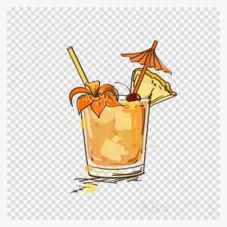 Building Png Silhouette Clipart Royalty-free Stock - Maitai Cocktail Draw #6080084