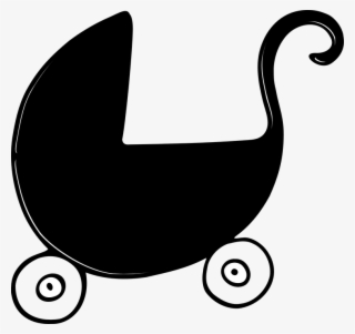 Celebrity - Baby Carriage Vector Clipart #6081050