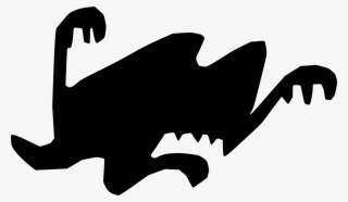 Computer Mouse Silhouette Cartoon - Phantom Clipart #6081990