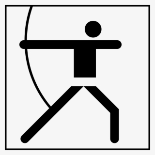 Munich 1972 And Montreal - Olympic Archery Pictogram #6082539