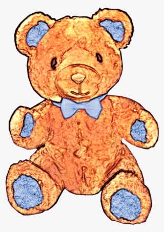 Vector Clip Art Online, Royalty Free Public Domain - Teddy Bear #6082729