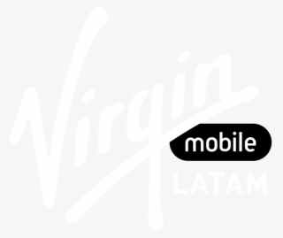 Virgin Latam Logo - Virgin Mobile Logo White #6083886