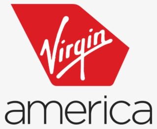 Virgin America Logo Png Clipart Transparent Library - Virgin America Airlines Logo #6084039