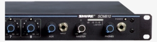 Shure Publications - Shure Scm810 Automatic Mixer #6088965